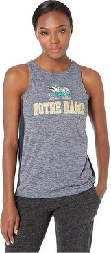 Notre Dame Fighting Irish Marathon III Tank (Navy) Women's Clothing