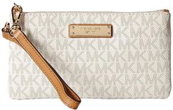 Wristlets Medium Wristlet (Vanilla) Handbags