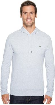 Jersey T-Shirt Hoodie (Silver Chine) Men's Sweatshirt