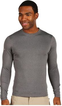 Micro-Elite Chamois Crew Neck (Granite) Men's Underwear