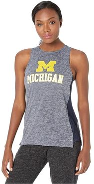 Michigan Wolverines Marathon III Tank (Navy) Women's Clothing