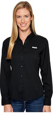 Tamiami II L/S Shirt (Black) Women's Long Sleeve Button Up