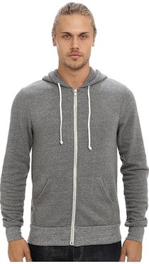 Rocky Zip Hoodie (Eco Grey) Men's Sweatshirt