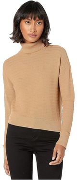 Asymmetrical Pullover Sweater FMR5236517 (Camel) Women's Sweater