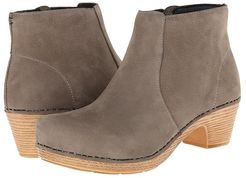 Maria (Taupe Milled Nubuck) Women's Pull-on Boots