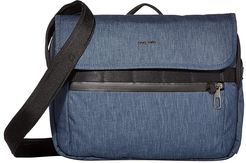 Metrosafe X Anti-Theft Messenger Bag (Dark Denim) Handbags