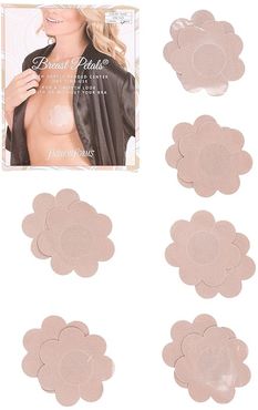 Disposable Breast Petals 6-Pack (Nude) Women's Bra