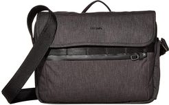 Metrosafe X Anti-Theft Messenger Bag (Carbon) Handbags