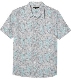 Jasper Regular Fit Sport Shirt W508W1B (Pale Turquoise) Men's Clothing