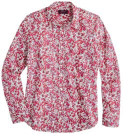 Perfect Shirt in Liberty Wiltshire (Berry Multi) Women's Clothing