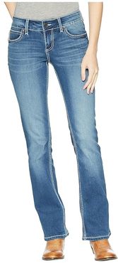 Retro Mae Bootcut (Dark Blue) Women's Jeans