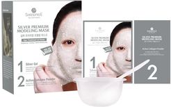 Silver Premium (Inclu. Bowl & Spatula) Modeling Mask  Maschera Viso