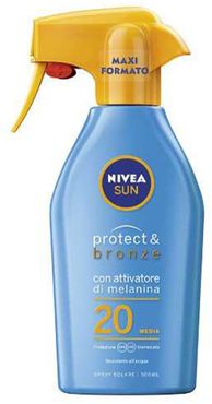 Nivea Maxi Spray Solare Protect & Bronze Fp20  Spray Solare 300.0 ml