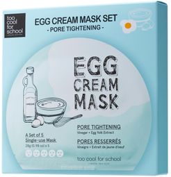 Egg Cream Mask Pore Tightening Set  Cofanetto Maschere