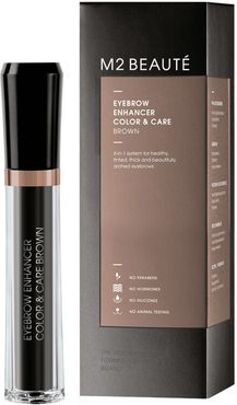 M2 Beauté Eyebrow Enhancer Color & Care Brown  Gel Sopracciglia 6.0 ml