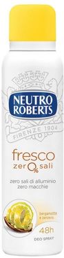 Neutro Roberts deodorante spray Fresco Bergamotto e Zenzero