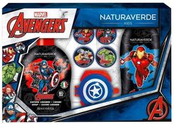 Set Avengers con Doccia Shampoo 250ml, Sapone Liquido 250ml e Lancia Dischi