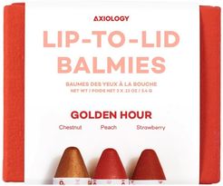 Lip-to-Lid Balmie Set Golden Hour