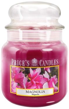 Magnolia scented candle in medium jar