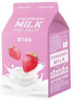 Milk One-Pack Strawberry Sheet Mask