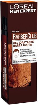 Barber Club, Gel Idratante per Barba Corta, Ammorbidisce la Barba Ispida, 50 ml