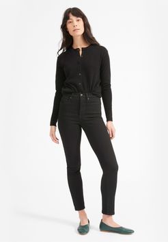 Cashmere Crew Cardigan by Everlane in Black, Size XL