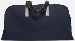 Twill Weekender Bag by Everlane in Navy/Black
