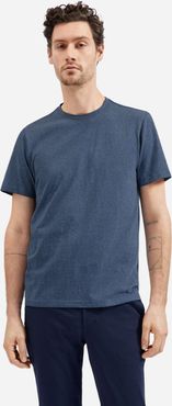 Premium-Weight Crew T-Shirt by Everlane in Mid Heathered Blue, Size XXL