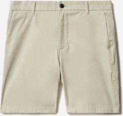 7" Athletic Fit Performance Chino Short by Everlane in Stone, Size 35
