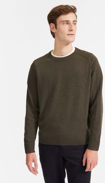 ReCashmere Crew Sweater by Everlane in Brushed Pewter, Size XXL