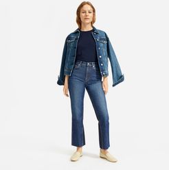 Cheeky Bootcut Jean by Everlane in Classic Blue Wash, Size 33
