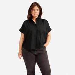 Square Air Shirt by Everlane in Black, Size L