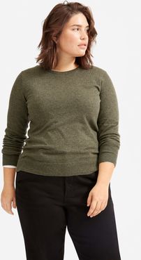 Cashmere Crew Sweater by Everlane in Loden, Size XL