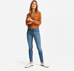 Mid-Rise Skinny Jean by Everlane in Mid Blue, Size 24