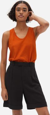 ReCotton Racerback Tank by Everlane in Cayenne, Size XS