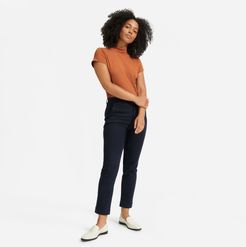 Slim Leg Crop Pant by Everlane in Navy, Size 16