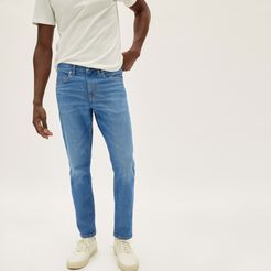 Skinny 4-Way Stretch Organic Jean | Uniform by Everlane in Pacific Blue, Size 35x28