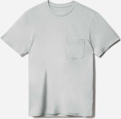 Premium-Weight Pocket T-Shirt by Everlane in Harbor Grey, Size XXL