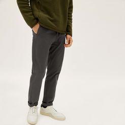 Modern Fit Performance Chino by Everlane in Slate Grey, Size 40x30