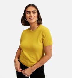 Cashmere Sweater T-Shirt by Everlane in Turmeric, Size XL