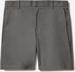 7" Athletic Fit Performance Chino Short by Everlane in Slate Grey, Size 36