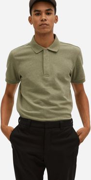 Performance Polo T-Shirt by Everlane in Heathered Green, Size XXL