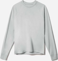 Premium-Weight Long-Sleeve Crew T-Shirt by Everlane in Harbor Grey, Size S