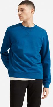 French Terry Crew | Uniform Sweater by Everlane in Dark Blue, Size M