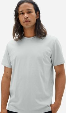 Premium-Weight Crew T-Shirt by Everlane in Harbor Grey, Size XXL