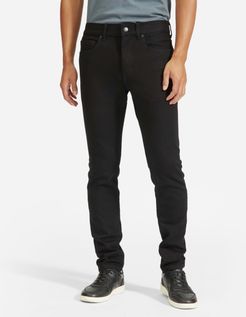 Skinny 4-Way Stretch Organic Jean | Uniform by Everlane in Black, Size 30x28