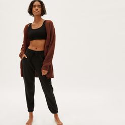 Oversized Alpaca Cardigan by Everlane in Rosewood, Size XL