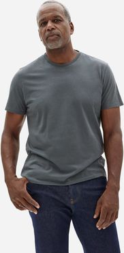 Organic Cotton Crew | Uniform T-Shirt by Everlane in Pine, Size XXL