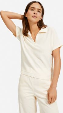 CottonMerino Polo Shirt by Everlane in Bone, Size XL