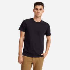 Tailored Crew T-Shirt by Everlane in Black, Size XS